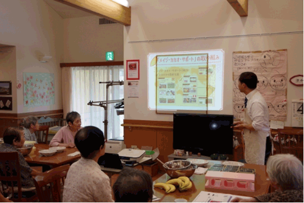 新潟 上越の介護福祉施設で健康 チョコ活 イベントを開催 認知症ねっと